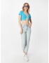 TOPSHOP Jeans 'Editor' albastru denim / maro pueblo - Pled.ro