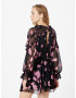 TOPSHOP Rochie mov orhidee / negru - Pled.ro