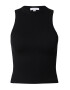 TOPSHOP Top brodat negru - Pled.ro