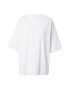 TOPSHOP Tricou supradimensional alb - Pled.ro