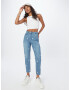 Trendyol Jeans albastru denim / alb - Pled.ro