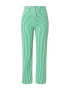 Trendyol Jeans verde / alb - Pled.ro