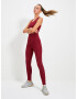 Trendyol Leggings roșu burgundy - Pled.ro