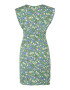 Trendyol Rochie bej / verde / mov deschis / alb - Pled.ro