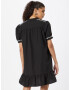 Trendyol Rochie negru / alb - Pled.ro