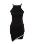 Trendyol Rochie negru / alb - Pled.ro