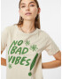 Trendyol Tricou bej / verde - Pled.ro