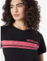 Trendyol Tricou roz / negru - Pled.ro