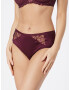 TRIUMPH Slip 'Freesia' roșu burgundy - Pled.ro