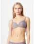 TRIUMPH Sutien 'Amourette Charm T' gri taupe / alb - Pled.ro