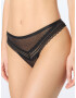 TRIUMPH Tanga 'Tempting Tulle_01' negru - Pled.ro