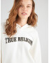 True Religion Bluză de molton negru / alb natural - Pled.ro