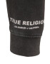 True Religion Bluză de molton negru amestecat / alb - Pled.ro