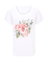 True Religion Tricou 'ROSE' bej / verde / verde jad / roșu pastel / alb - Pled.ro