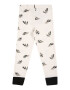 Turtledove London Leggings 'Hummingbird' ecru / albastru închis / alb - Pled.ro