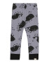 Turtledove London Leggings 'WHALES' albastru fumuriu / negru - Pled.ro