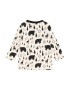 Turtledove London Tricou 'BEAR WOODS' ecru / negru - Pled.ro