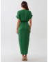 Tussah Rochie 'RAVEN DRESS' verde - Pled.ro