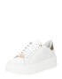 Twinset Sneaker low auriu / alb - Pled.ro