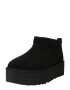 UGG Botine 'CLASSIC ULTRA MINI' negru - Pled.ro