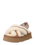 UGG Sandale crem / maro / alb - Pled.ro