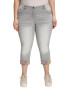 Ulla Popken Jeans gri deschis - Pled.ro