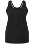 Ulla Popken Top albastru / negru / alb - Pled.ro