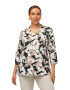 Ulla Popken Tricou bej / crem / gri taupe / negru - Pled.ro