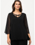 Ulla Popken Tricou negru - Pled.ro