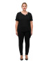 Ulla Popken Tricou negru - Pled.ro