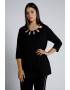 Ulla Popken Tricou negru - Pled.ro