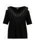 Ulla Popken Tricou negru - Pled.ro