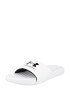 UNDER ARMOUR Flip-flops 'Ansa' negru / alb - Pled.ro