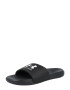 UNDER ARMOUR Flip-flops 'Ansa' negru / alb - Pled.ro