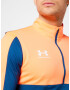 UNDER ARMOUR Tricou funcțional 'Challenger' albastru / portocaliu / alb - Pled.ro