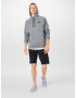 UNDER ARMOUR Hanorac sport 'Rival' gri amestecat / negru - Pled.ro