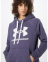 UNDER ARMOUR Hanorac sport gri închis / alb - Pled.ro