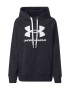 UNDER ARMOUR Hanorac sport negru / alb - Pled.ro