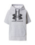 UNDER ARMOUR Hanorac sport 'RIVAL' gri amestecat / negru - Pled.ro