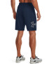 UNDER ARMOUR Pantaloni sport 'Tech' bleumarin / alb - Pled.ro