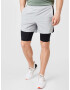 UNDER ARMOUR Pantaloni sport 'Launch 5' gri deschis / negru - Pled.ro