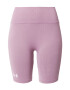 UNDER ARMOUR Pantaloni sport mov liliachiu / alb - Pled.ro