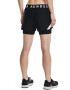 UNDER ARMOUR Pantaloni sport 'Play Up' negru / alb - Pled.ro