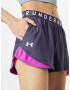 UNDER ARMOUR Pantaloni sport 'Play Up 3..0' gri grafit / mov închis / alb - Pled.ro