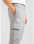 UNDER ARMOUR Pantaloni sport 'Rival' gri amestecat / alb - Pled.ro