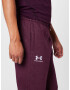 UNDER ARMOUR Pantaloni sport 'Essential' sângeriu / alb - Pled.ro