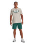 UNDER ARMOUR Pantaloni sport verde / alb - Pled.ro