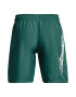 UNDER ARMOUR Pantaloni sport verde / alb - Pled.ro