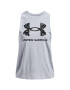 UNDER ARMOUR Sport top gri amestecat / negru - Pled.ro