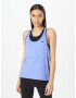 UNDER ARMOUR Sport top 'Knockout' albastru deschis / albastru închis / alb - Pled.ro